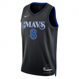 Camiseta Hombre NBA Dallas Mavericks Josh Green 2023-24 Nike City Edition Negro Swingman